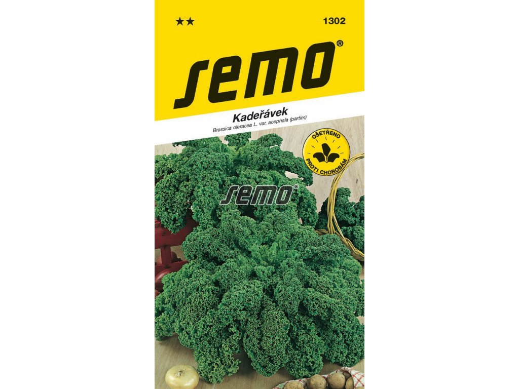 1302 semo zelenina kaderavek halbhoher gruner krauser