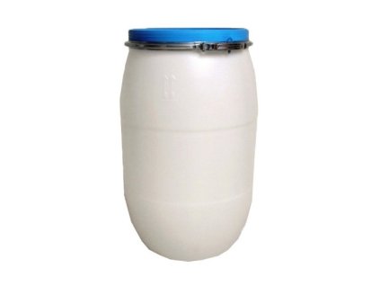 Sud PE bílý víko+spona 60L