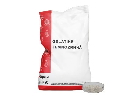 Gelatine jemnozrnná, 25 kg