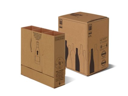 Karton 6er STEHBOX PREMIUM + 6er proložka