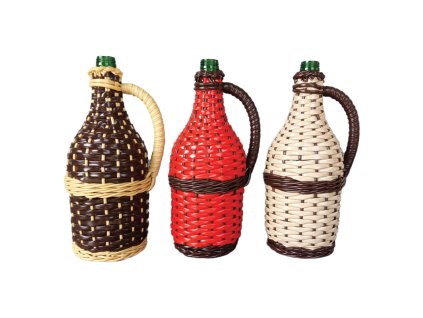 Demižon opletený, 1,5 L