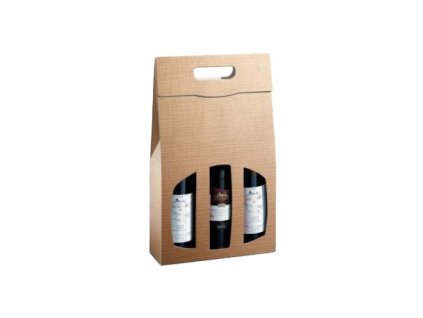 Karton 3er TK Struktura Vita Royal Metallic mit Fenster