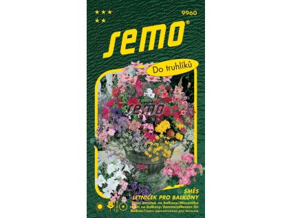 9960 semo kvetiny letnicky smes letnicek pro balkony