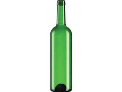 Lahev Bordeaux zelená 0,75l