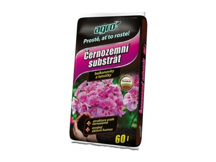 Černozemní substrát balkonovky a letničky 60l