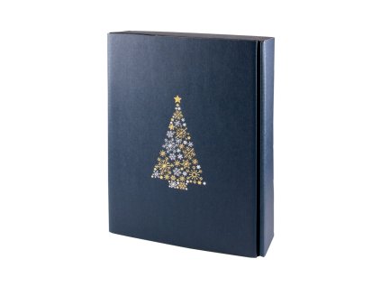 Weinkarton 3er Weihnachtsbaum