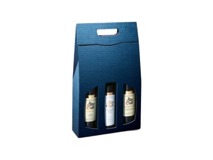 karton 3er tk struktura vita dunkelblau mit fenster