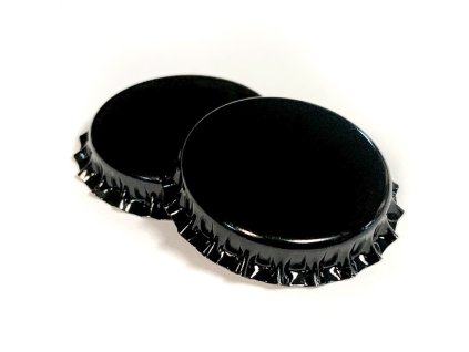 Korunkový úzávěr - 26mm Black (bal. 200ks)