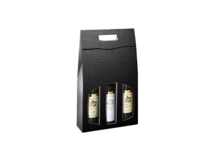 karton 3er tk struktura vita schwarz mit fenster