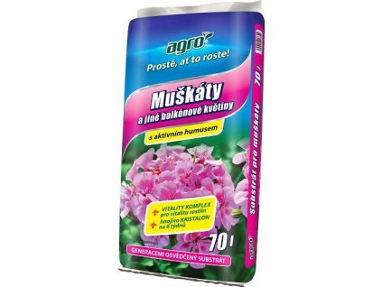 Substrát pro muškáty 70 l