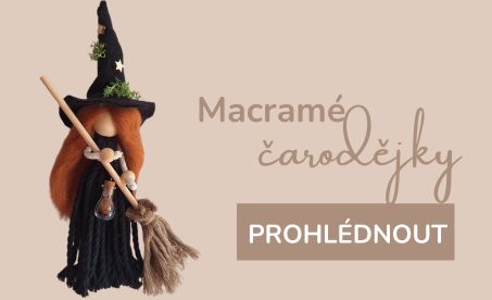 Macramé čarodějky