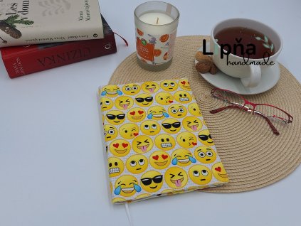 Obal na knihu - smajlíci