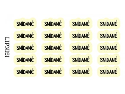 Snídaně