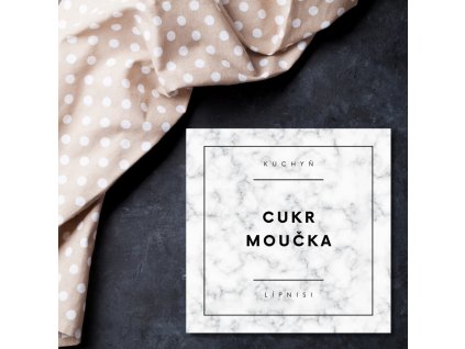 cukr moučka