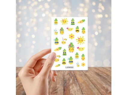 Samolepky z adventního kalendáře 2024 - ANANAS