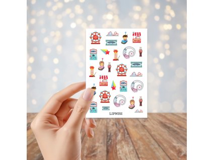 Samolepky z adventního kalendáře 2024 - POUŤ