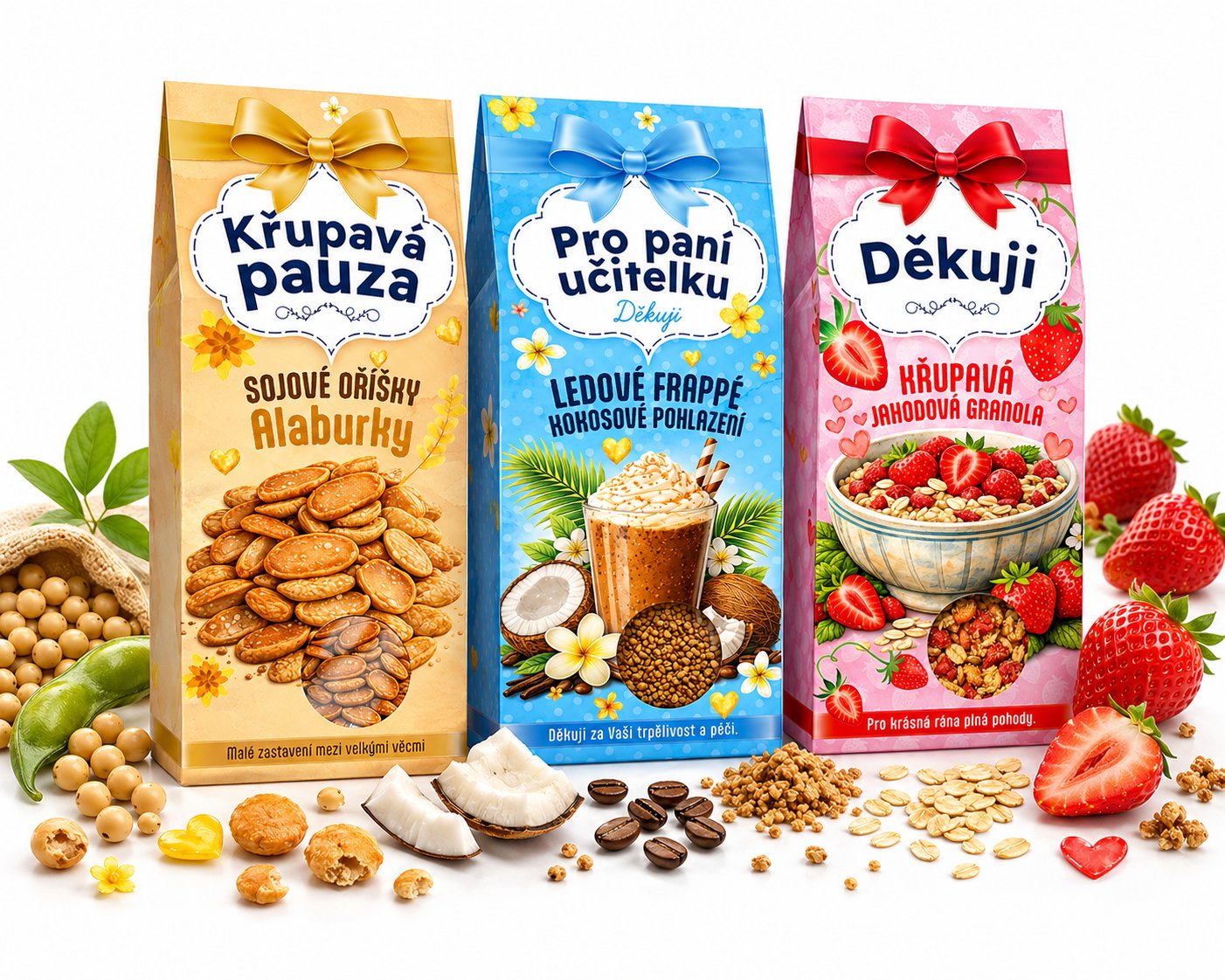 DÁRKY PRO UČITELE, KTERÉ LETOS DOBÝVAJÍ ŠKOLY: Ledové Frappé, jahodová granola a dobroty plné poděkování