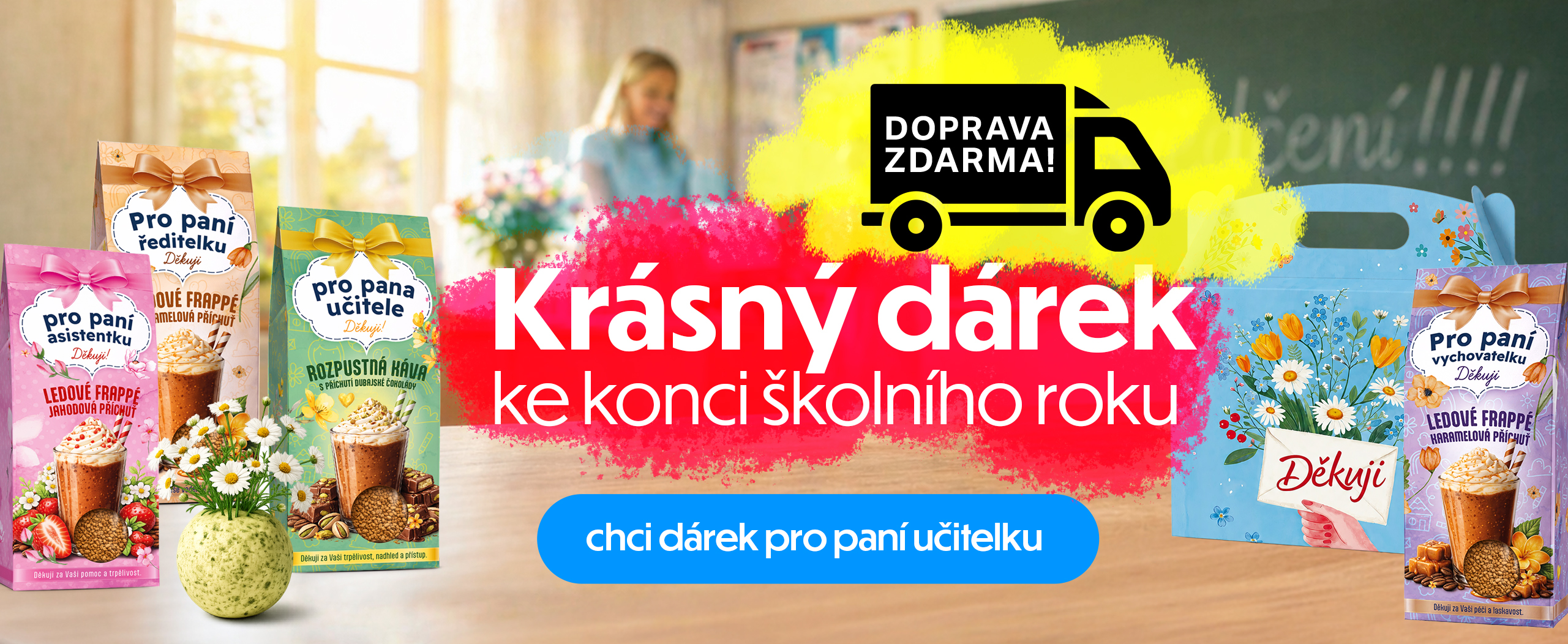 Dárky pro učitele DOPRAVA ZDARMA