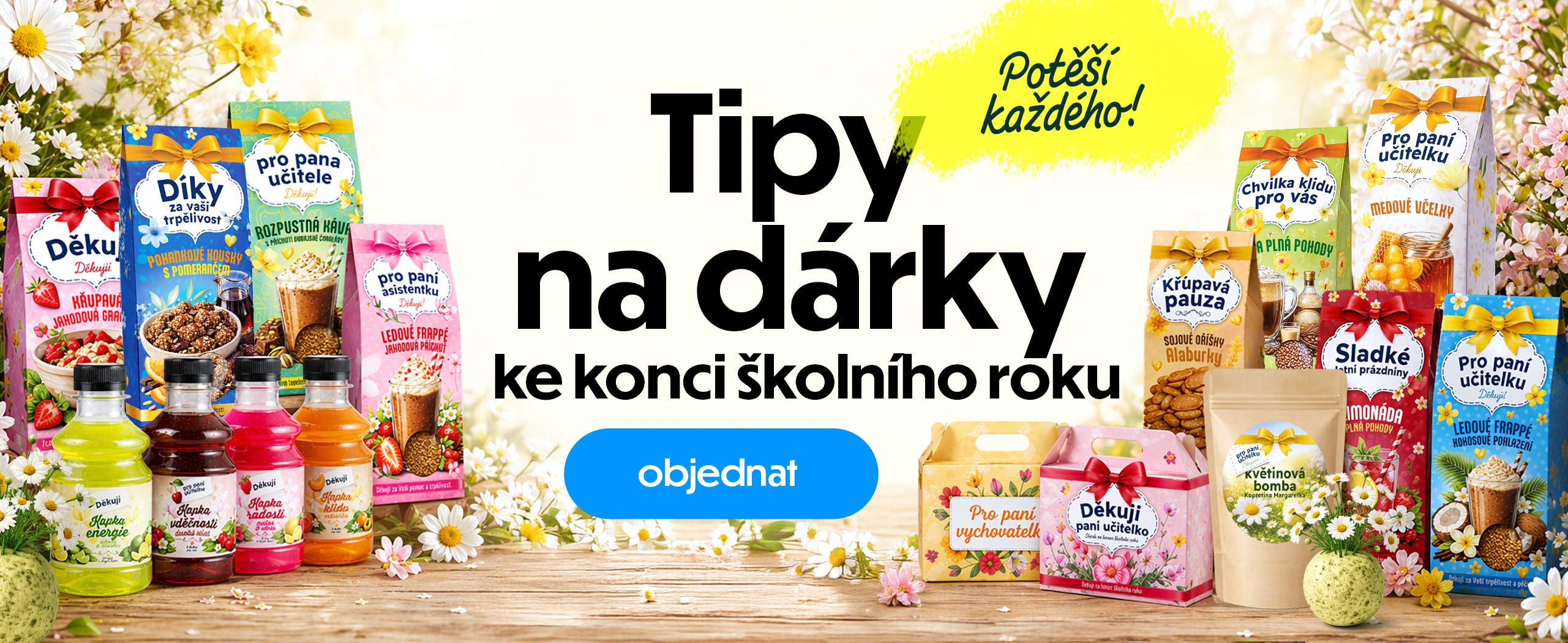 TIPY NA DÁREK PRO PANÍ UČITELKU