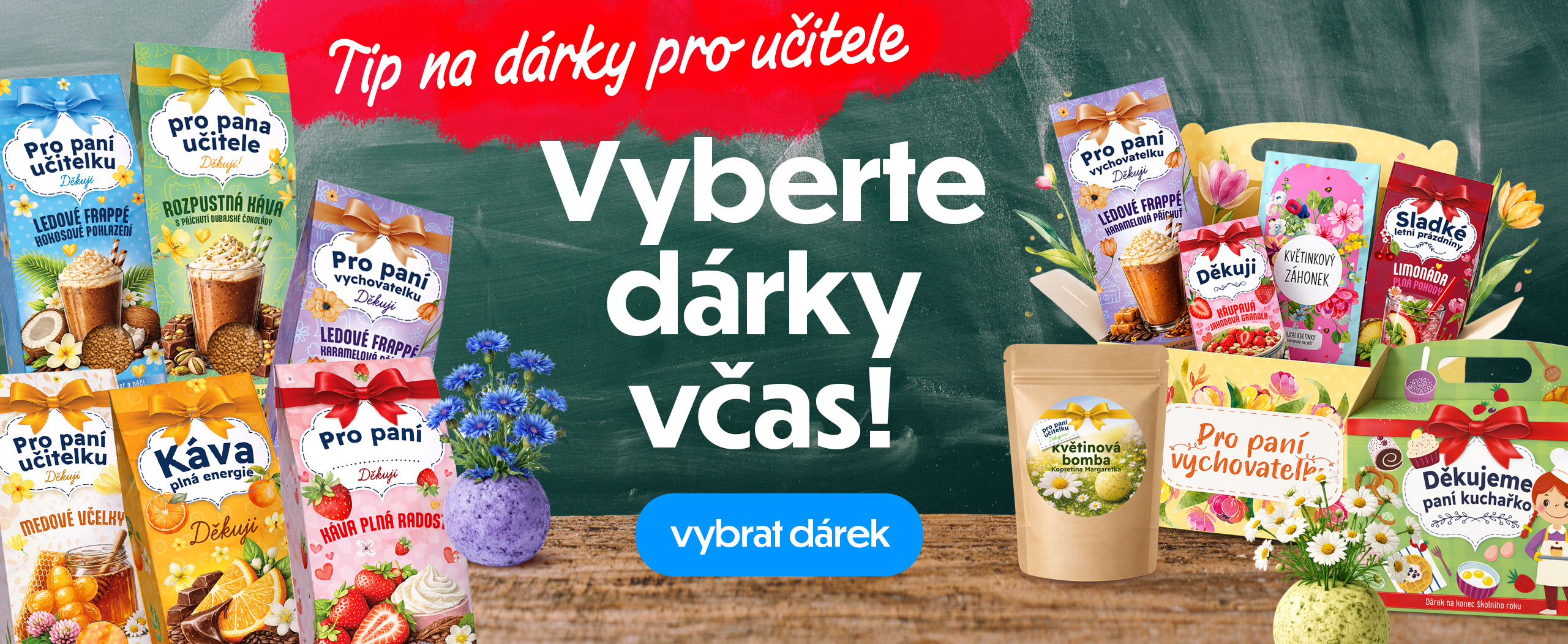 DÁRKY PRO PANÍ UČITELKU