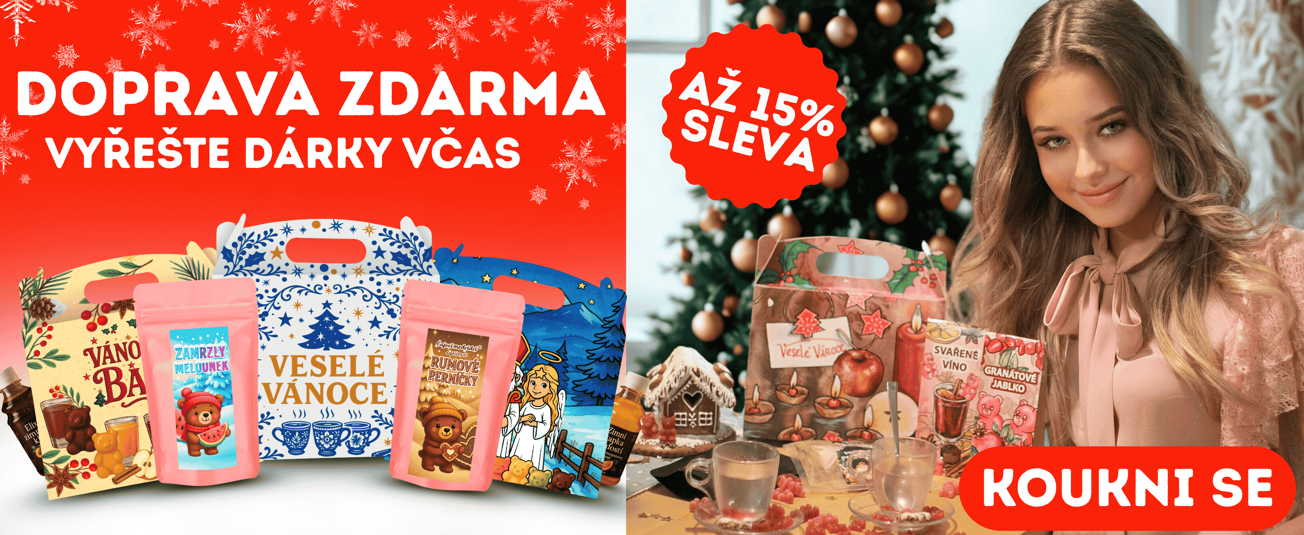 Doprava zdarma vánoce