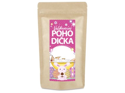 sáček doypack přírodní KOUPELE velikonocni pohodicka