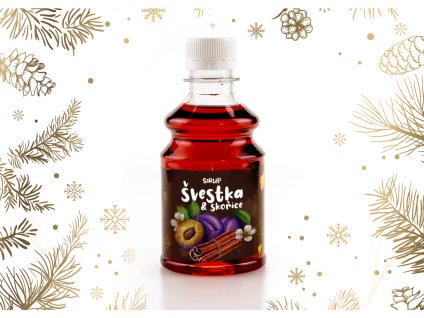 ŠVESTKA SE SKOŘICÍ SIRUP