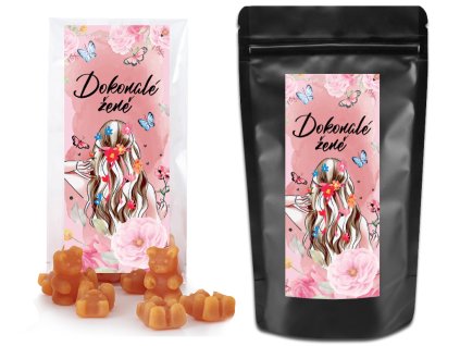 dokonalá žena medvídci + káva