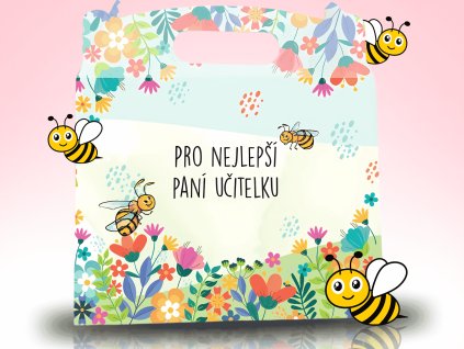 Box pro nejlepší učitelku včelky verze 1
