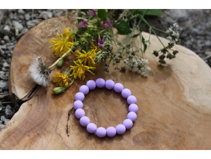 PASTELOVÝ NÁRAMEK - VIOLET FLOWER, 17 cm