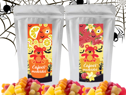 HALLOWEEN STŘÍBRNÝ SÁČEK SET