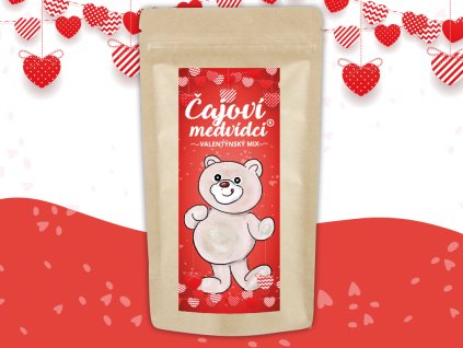 VALENTÝNSKÝ MIX ČAJOVÝCH MEDVÍDKŮ, 250g