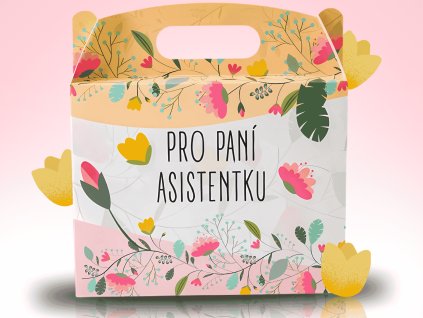 Pro paní asistentku tulipán žlutý 1 verze
