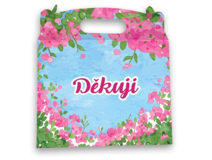 krabička děkuji