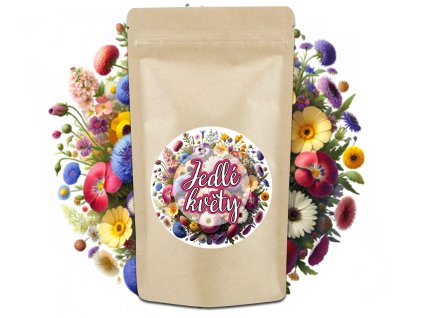 jedlé květy v mnší velikosti