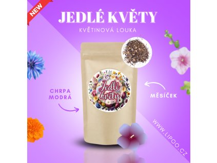 jedlé květy v mnší velikosti