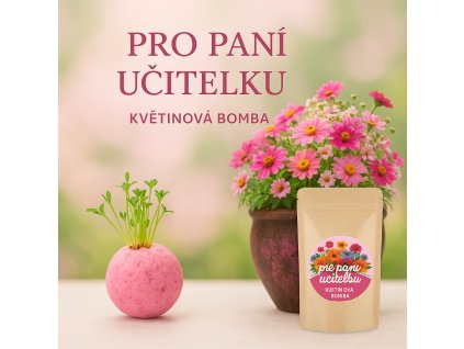 Květinová dárková sada pro učitele