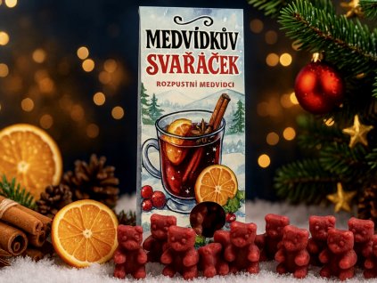MEDVÍDKŮV SVAŘÁČEK LIPOO,ČAJOVÍ MEDVÍDCI S PŘÍCHUTÍ SVAŘENÉHO VÍNA