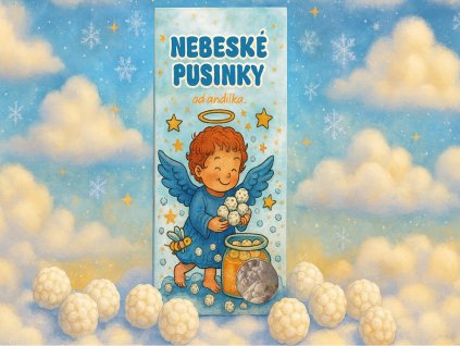 NEBESKÉ PUSINKY, KŘUPAVÁ RÝŽE LIPOO.