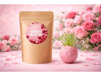 KVĚTINOVÁ BOMBA VALENTÝNKA