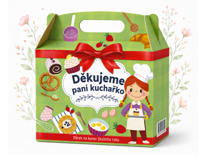 DÁREK PRO PANÍ KUCHAŘKU, DÁRKOVÝ BOX