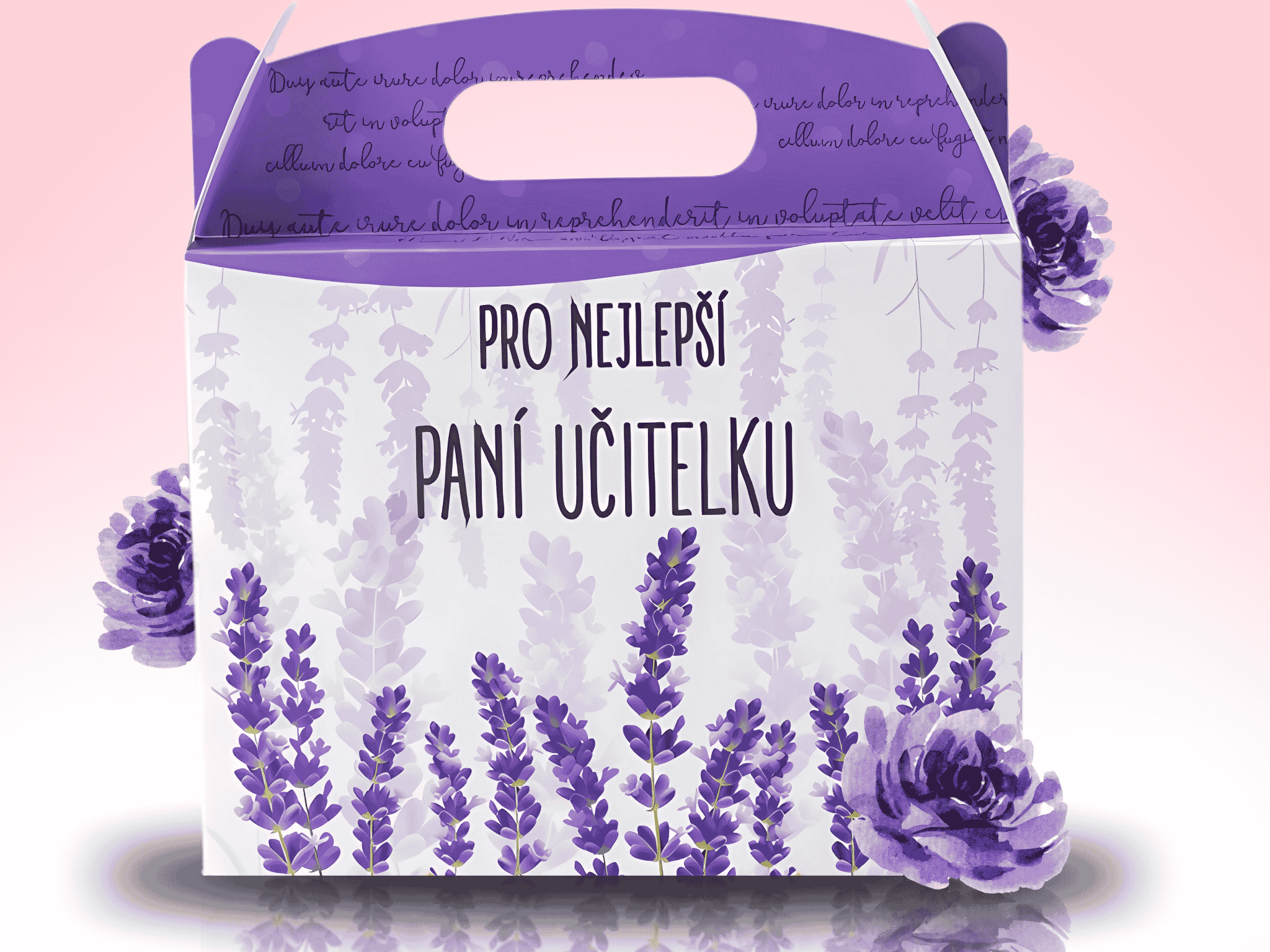 LIPOO DÁRKOVÝ BOX PRO PANÍ UČITELKU levandule