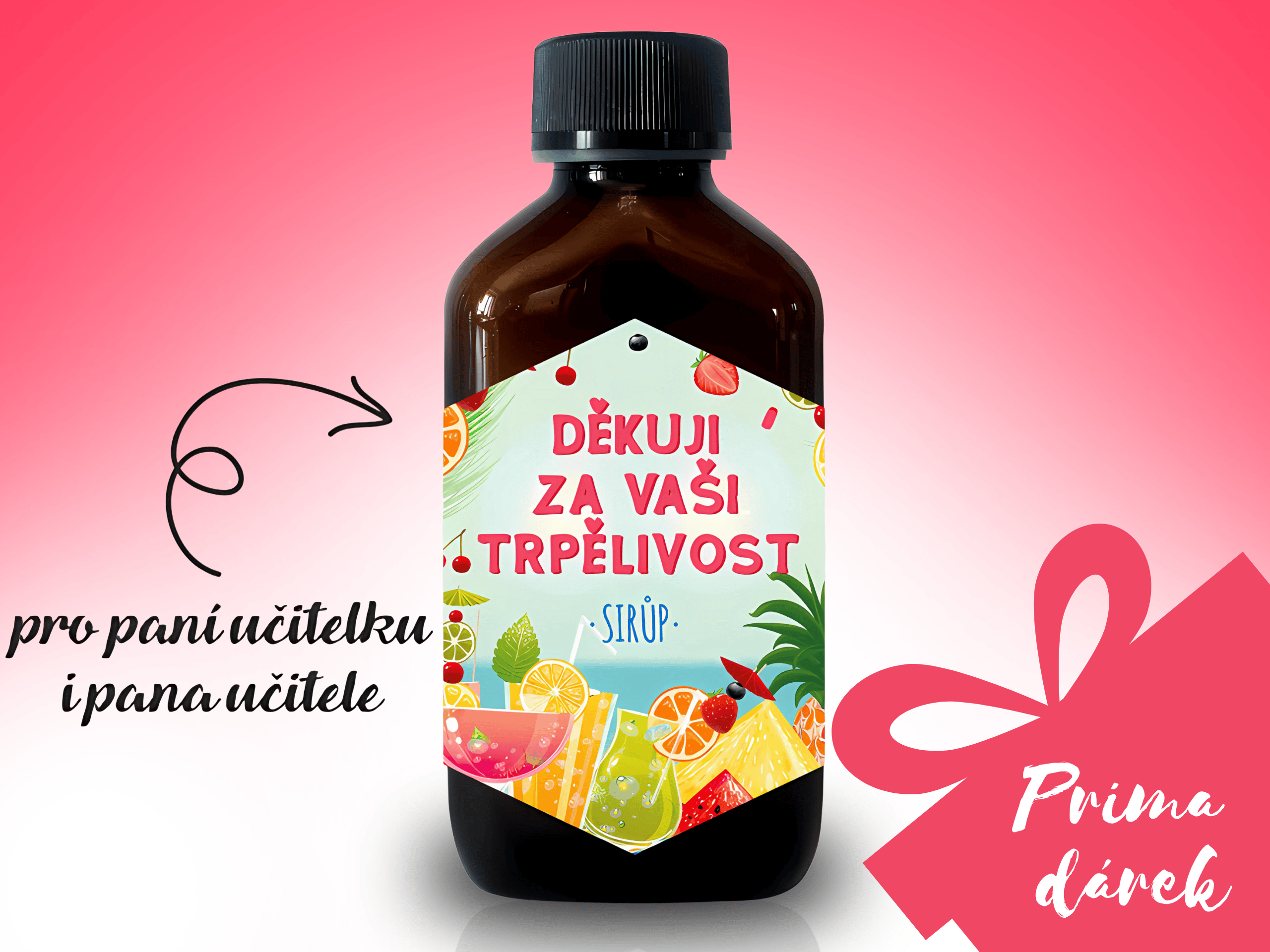 LIPOO SIRUP DĚKUJI ZA VAŠI TRPĚLIVOST - BÍLÝ HROZEN
