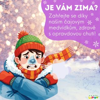 Venku mrzne, až praští? ❄️ Máme pro vás ten nejsladší způsob, jak se zahřát! Naši Čajoví medvídci nejsou jen obyčejní...