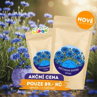 Květinová bomba za akčních 89 Kč! 🌸 Chrpa vám vyroste na zahradě i v květináči na balkoně. Je to ta nejjednodušší cesta k...