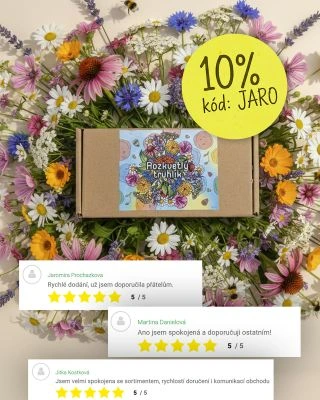 ⭐ Vaše radost je naší největší odměnou! Nic nás nepotěší víc, než když vidíme, jak vám naše sady dělají radost. "Rozkvetlý...