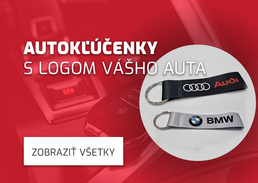 Autokľúčenky s logom vášho automobilu