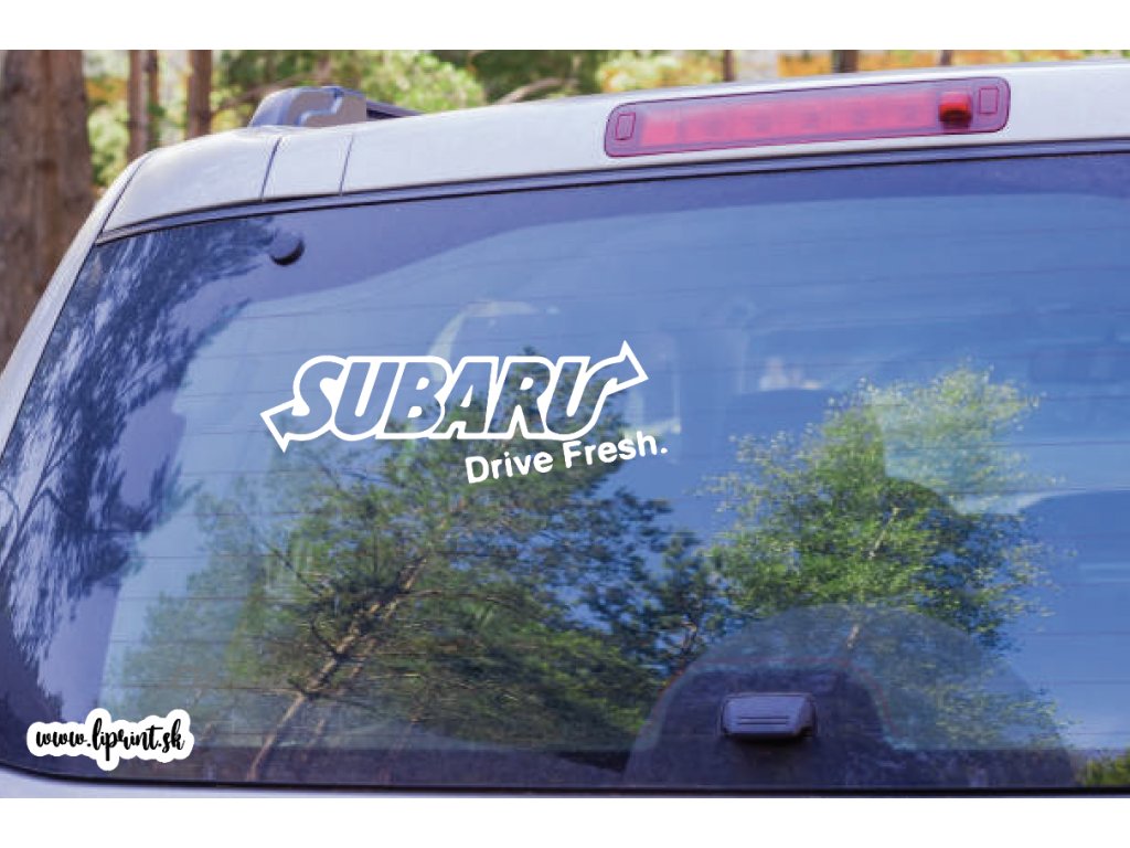 Subaru – drive fresh (Farba Brúsený Hliník, Rozmer 50x30)