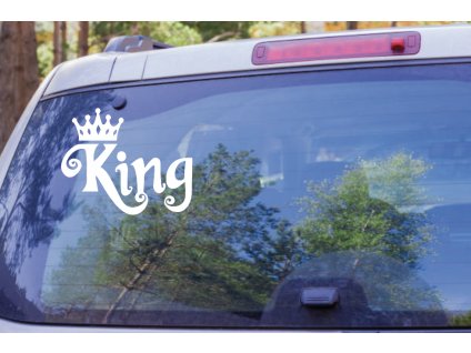 King (Farba Brúsený Hliník, Rozmer 15x10)