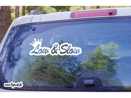 low & slow 2 (Farba Brúsený Hliník, Rozmer 50x30)